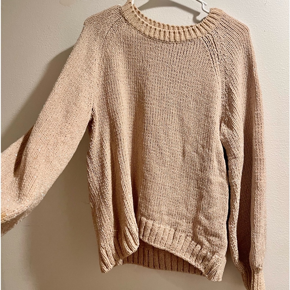 Chunky knit sweater